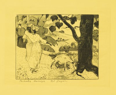 Pastoralen von Martinique da Paul Gauguin