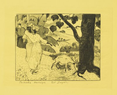 Pastorali della Martinica da Paul Gauguin