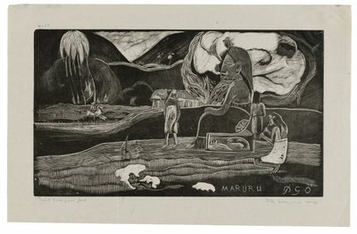 Maruru (Offerte di gratitudine), dalla suite Noa Noa da Paul Gauguin