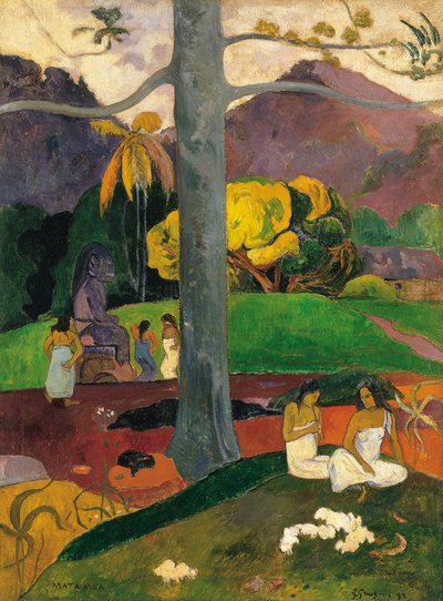 Mata Mua Nei Tempi Antichi, 1892 da Paul Gauguin