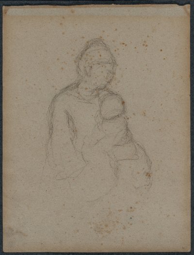 Madre e figlio recto da Paul Gauguin