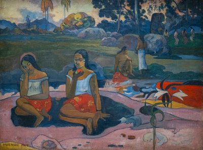 NAVE NAVE MOE (Sorgente sacra: Sogni dolci) da Paul Gauguin