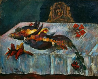 Natura morta con uccelli esotici da Paul Gauguin