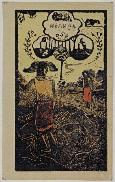 Noa Noa Fragranza dalla serie Noa Noa, 1893-1894 da Paul Gauguin
