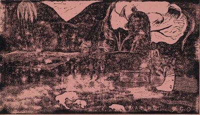 Noa Noa: Offerte di gratitudine Maruru, 1893-1894 da Paul Gauguin