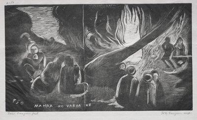 Noa Noa, Il Diavolo Parla Mahna No Varua Ino da Paul Gauguin
