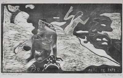 Noa Noa: Donne al fiume Auti Te Pape, 1893-94 da Paul Gauguin
