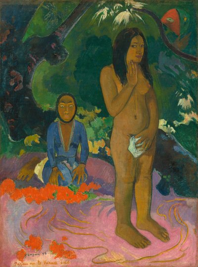 Parau na te Varua ino Parole del Diavolo da Paul Gauguin