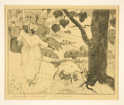 Pastorali Martinique da Paul Gauguin