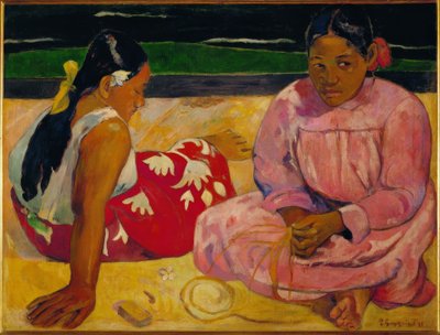 Paul Gauguin / Donne tahitiane sulla spiaggia da Paul Gauguin