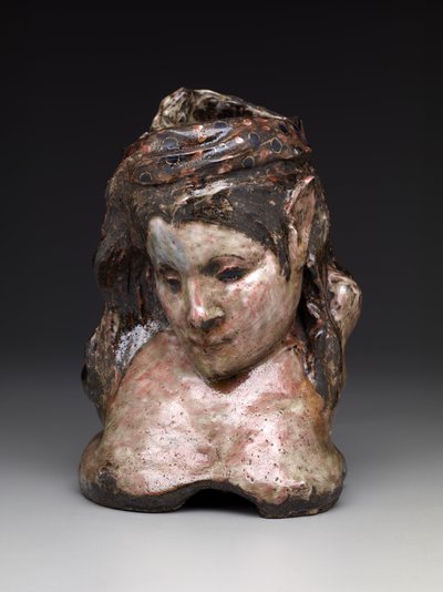 Vaso ritratto di Mme. Schuffenecker, c.1889-90 da Paul Gauguin