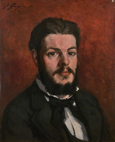 Ritratto di Claude Antoine Charles Favre, 1877 da Paul Gauguin