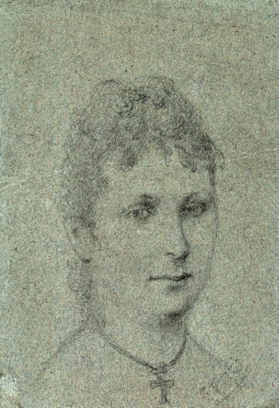 Ritratto di Mette-Sophie Gad, ca 1873 da Paul Gauguin