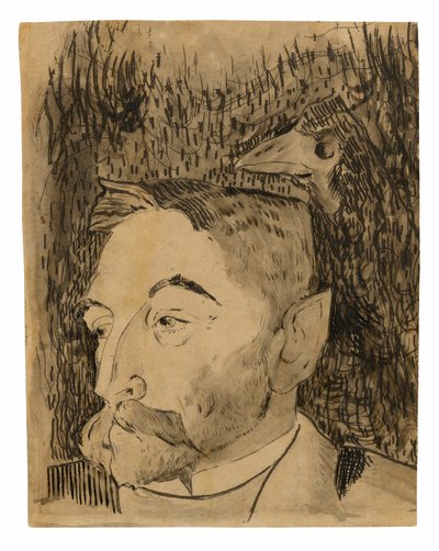 Ritratto di Stéphane Mallarmé da Paul Gauguin