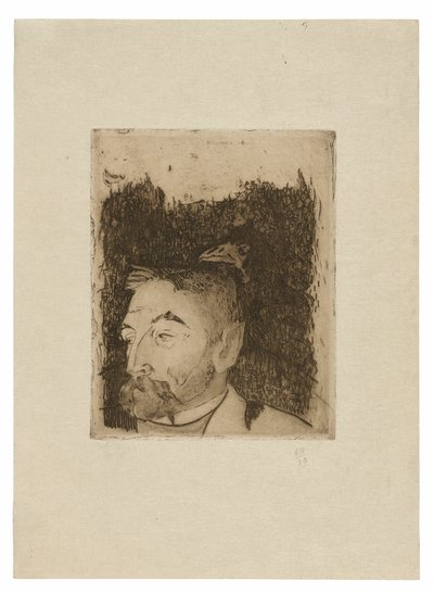 Ritratto di Stéphane Mallarmé da Paul Gauguin