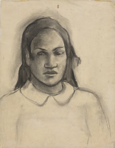 Ritratto di Tehamana, 1891-93 da Paul Gauguin