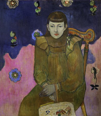 Ritratto di Vaiite Jeanne Goupil, 1896 da Paul Gauguin