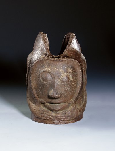 Vaso a forma di testa grottesca, c.1895 da Paul Gauguin