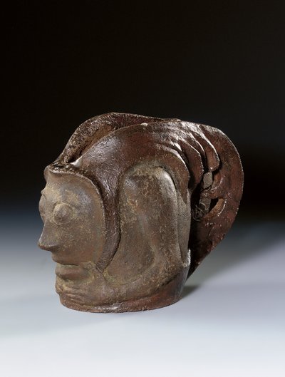 Vaso a forma di testa grottesca, c.1895 da Paul Gauguin
