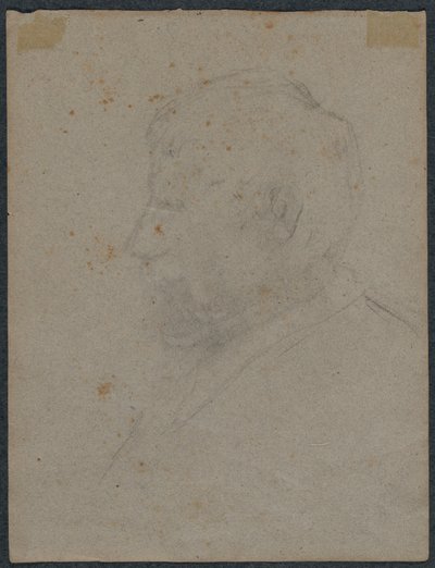 Profilo di un Uomo (verso) da Paul Gauguin