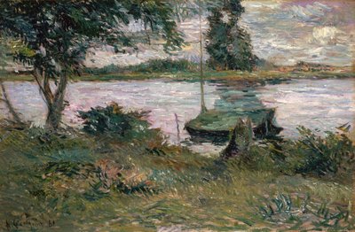 Riva del fiume da Paul Gauguin