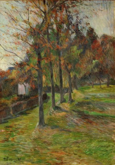 Route de Rouen II da Paul Gauguin