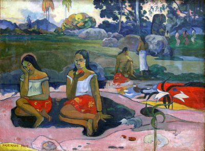 Sorgente sacra: dolci sogni Nave Nave Moe, 1894 da Paul Gauguin