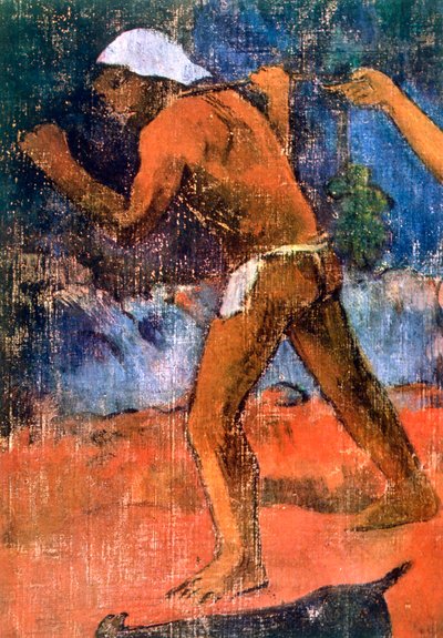Scena di vita tahitiana (dettaglio) da Paul Gauguin