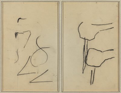 Scarabocchi; Due forme da Paul Gauguin