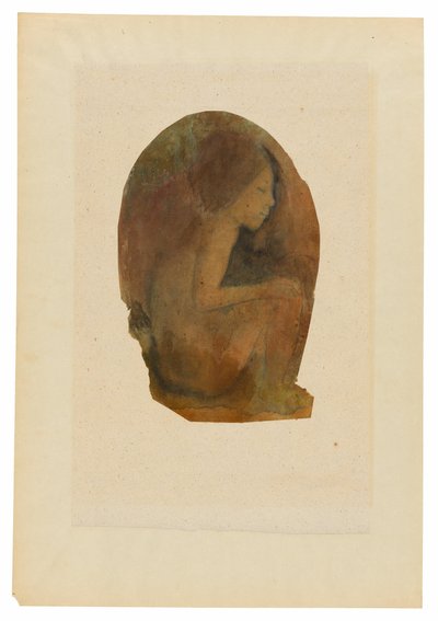 Giovane tahitiano seduto da Paul Gauguin