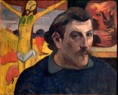 Autoritratto con Cristo Giallo da Paul Gauguin