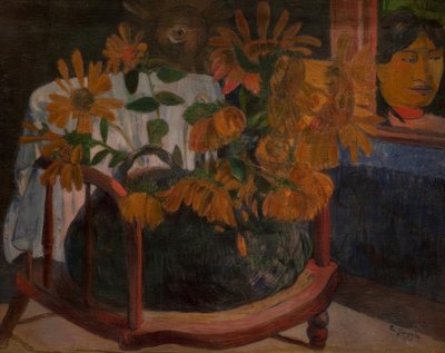 Girasoli su una poltrona da Paul Gauguin
