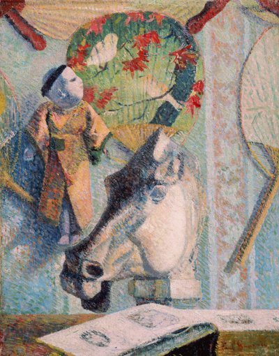 Natura morta con testa di cavallo da Paul Gauguin