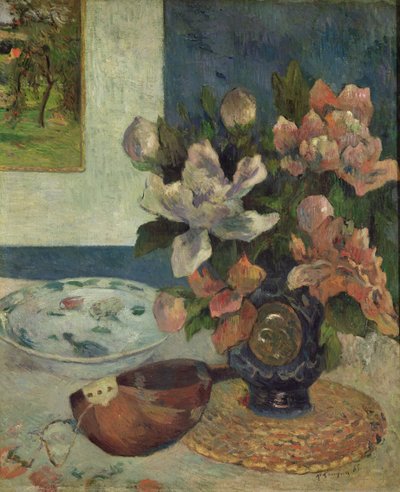 Natura morta con mandolino da Paul Gauguin