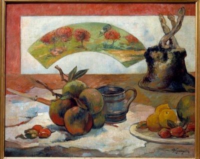 Natura morta con ventaglio da Paul Gauguin