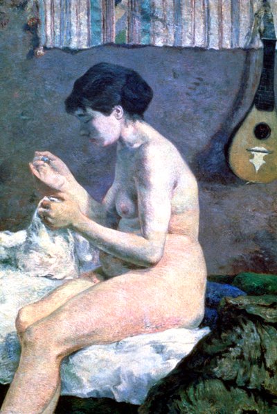 Studio di un nudo, 1880 da Paul Gauguin