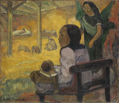 Tahitiano: Bé bé (Pēpe) Be Be (La Natività) da Paul Gauguin