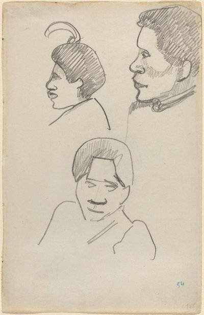 Teste Tahitiane da Paul Gauguin