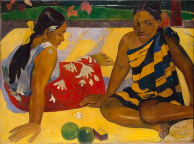 Tahiti:  Fuoco di Parau Quali notizie da Paul Gauguin