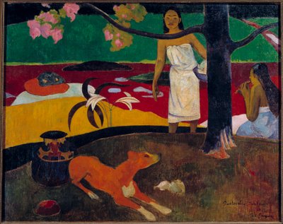 Scena tahitiana da Paul Gauguin