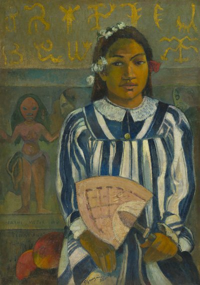 Gli antenati di Tehamana o Tehamana ha molti genitori (Merahi metua no Tehamana) da Paul Gauguin