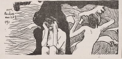 Le rocce nere da Paul Gauguin