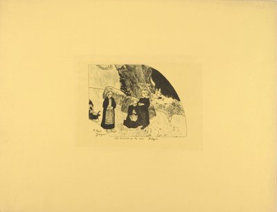 I drammi del mare - Bretagna da Paul Gauguin