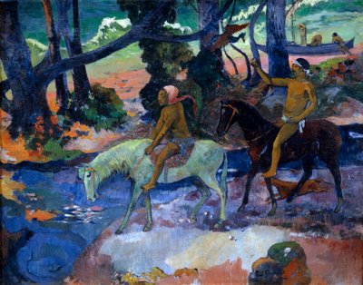 Il guado Il volo, 1901 da Paul Gauguin