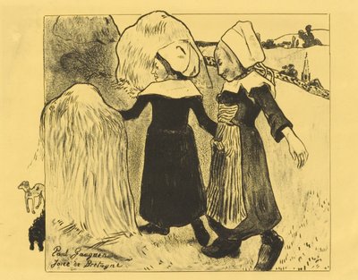 Le gioie della Bretagna da Paul Gauguin