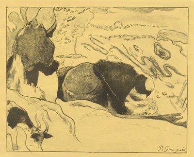 Le lavandaie da Paul Gauguin
