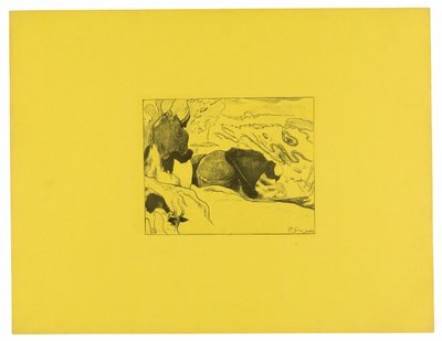 Le lavandaie, dalla Suite Volpini da Paul Gauguin