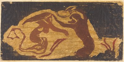 Die Meerjungfrau und der Affe da Paul Gauguin