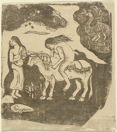 Il ratto di Europa da Paul Gauguin