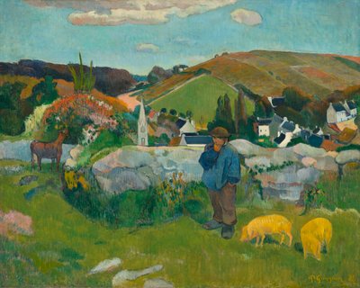 Il guardiano di porci da Paul Gauguin